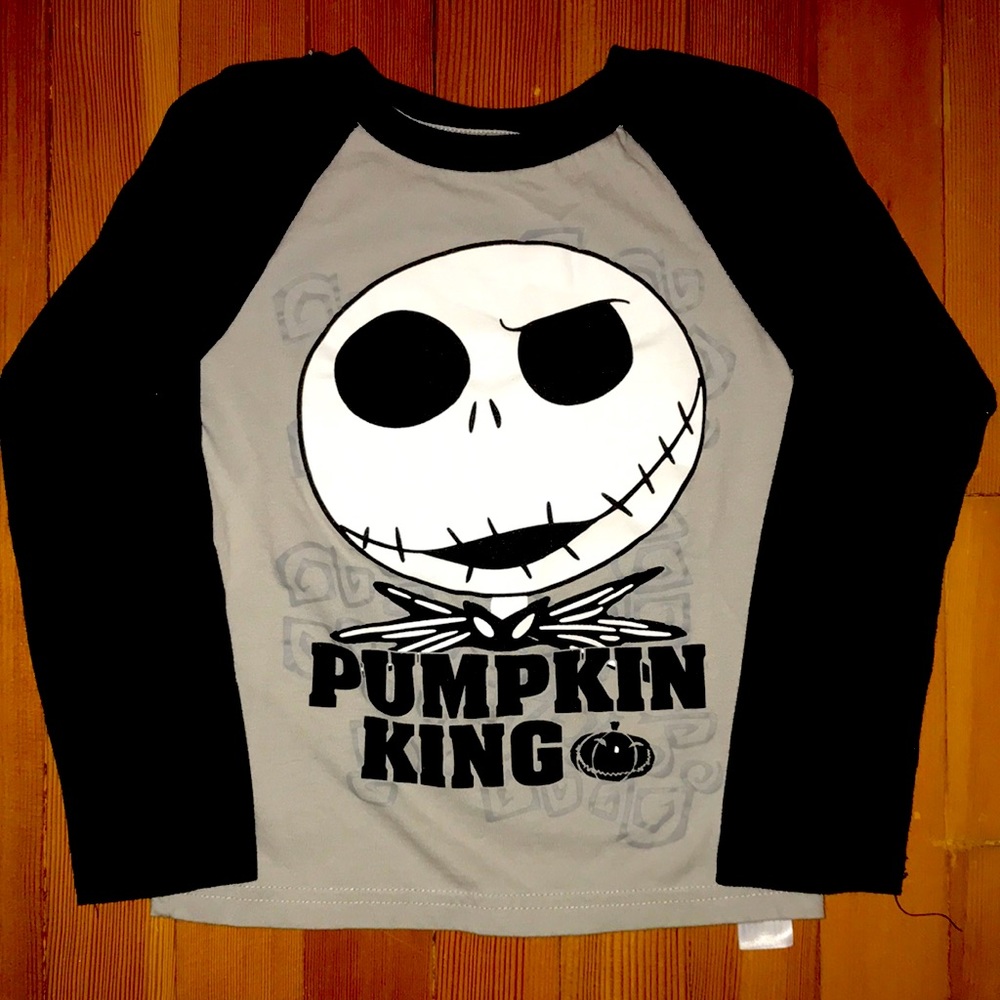 Pumpkin King Raglan Long Sleeve 5-6
